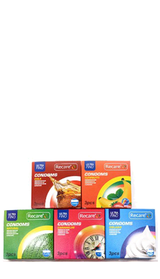 Le Kit Combo - 9 Préservatifs + 5 Lubrifaints