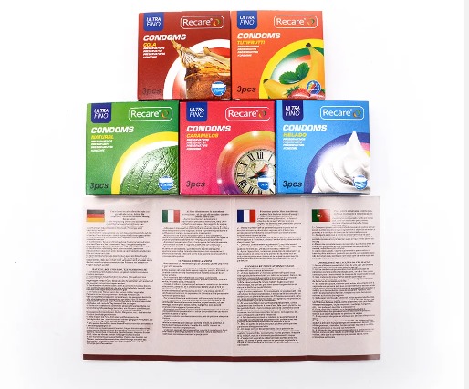 3 Préservatifs parfumés